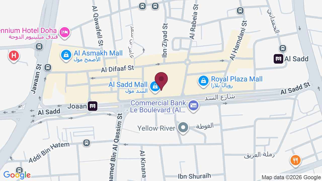 Map showing Biso Beauty Salon and Spa