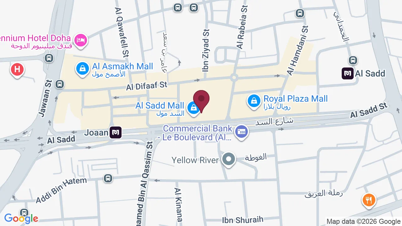 Map showing Biso Beauty Salon and Spa