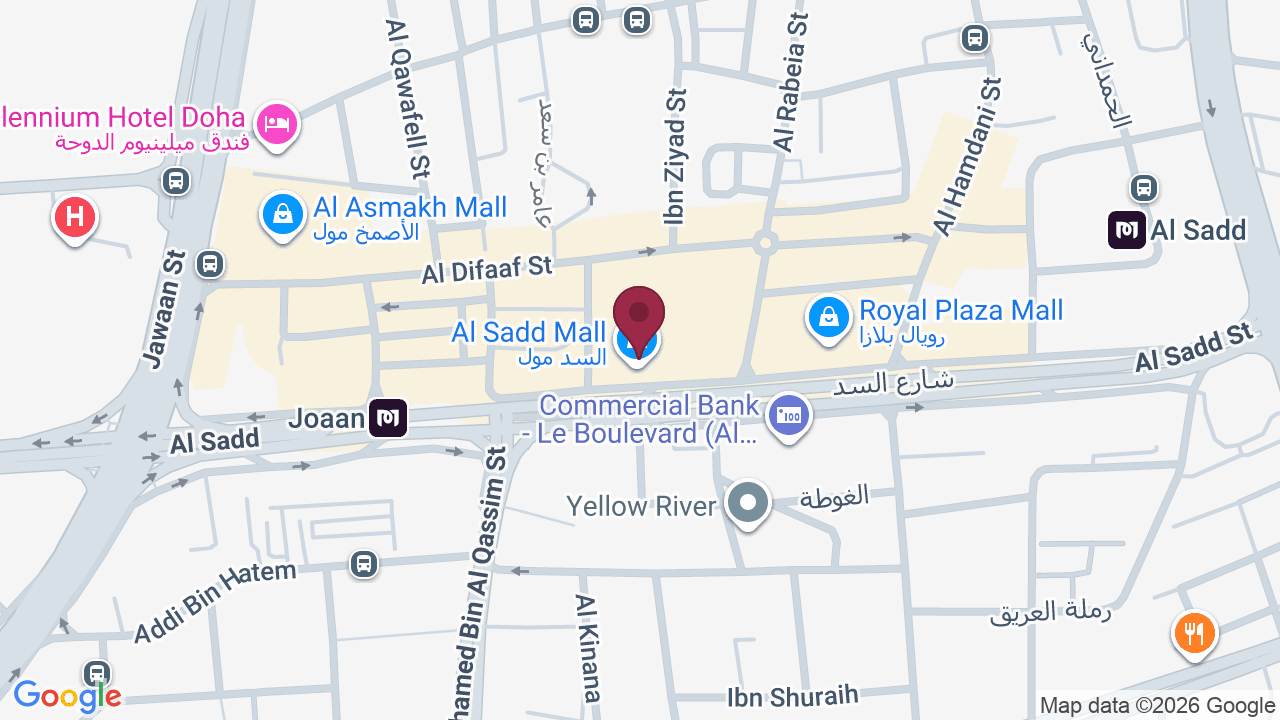 Map showing Maison De Beauté