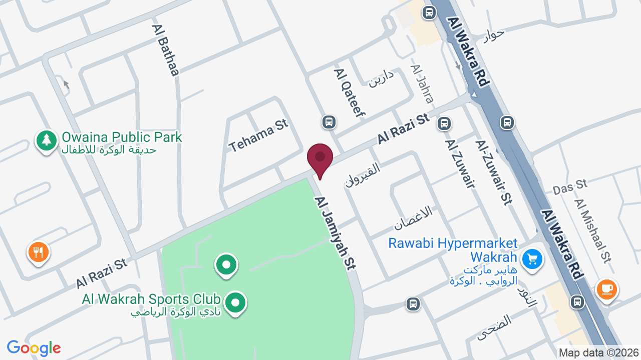 Map showing At Alftoon Salon
