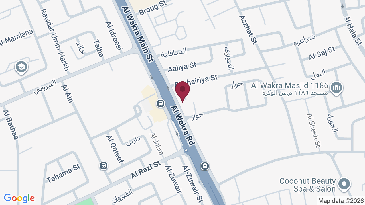 Map showing Laleen Beauty Salon