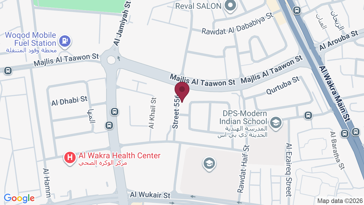 Map showing Rogen Beauty Center