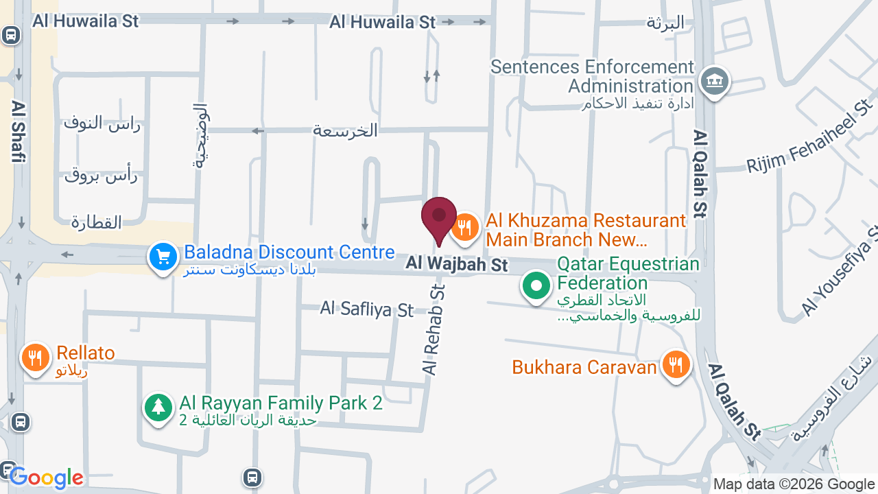 Map showing FT Women Salon