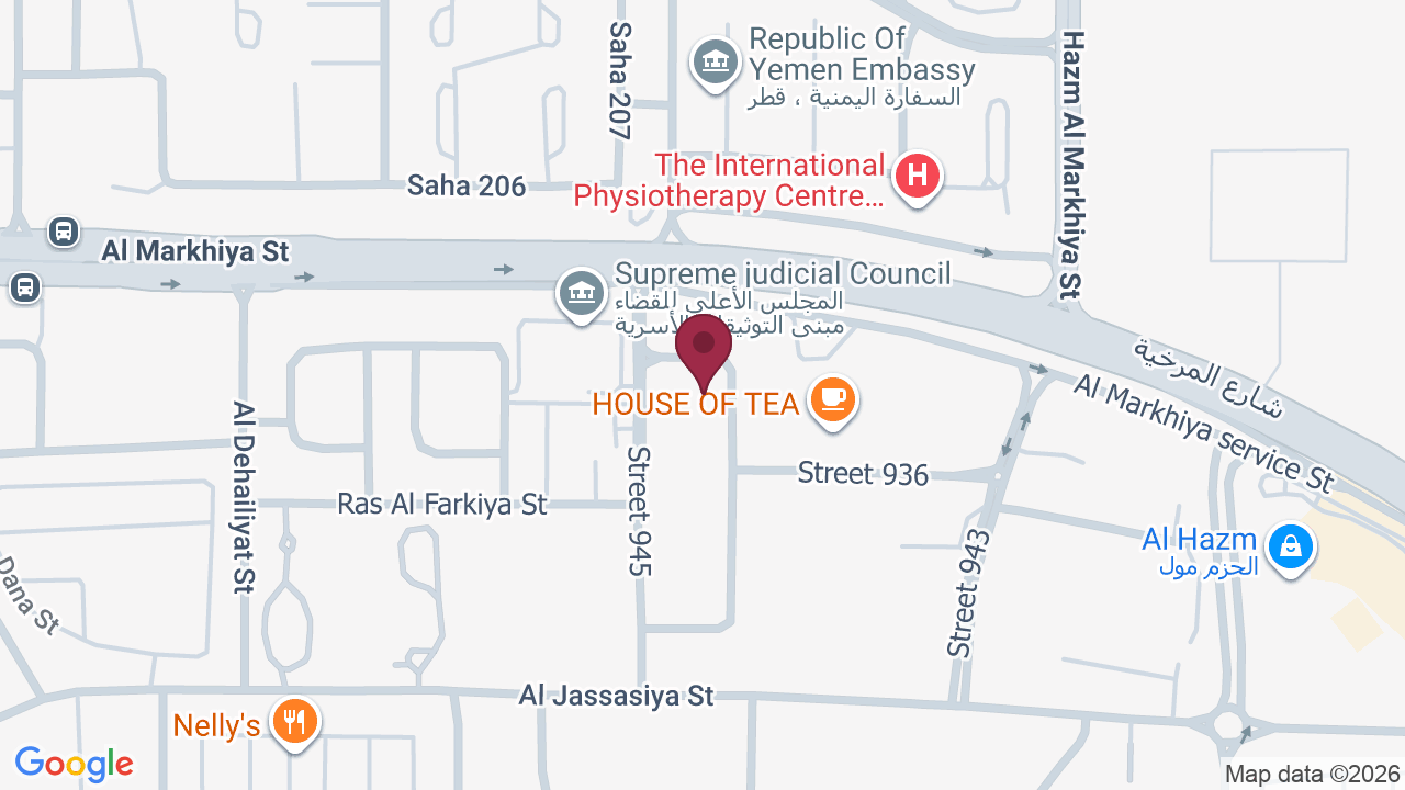 Map showing Nails & Co Beauty Salon