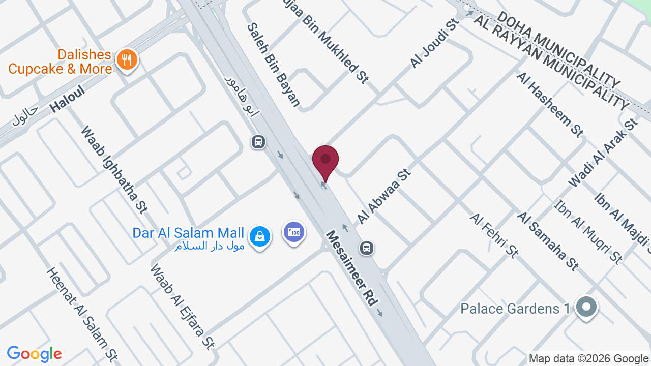 Map showing Melina Salon and Spa صالون وسبا ميلينا