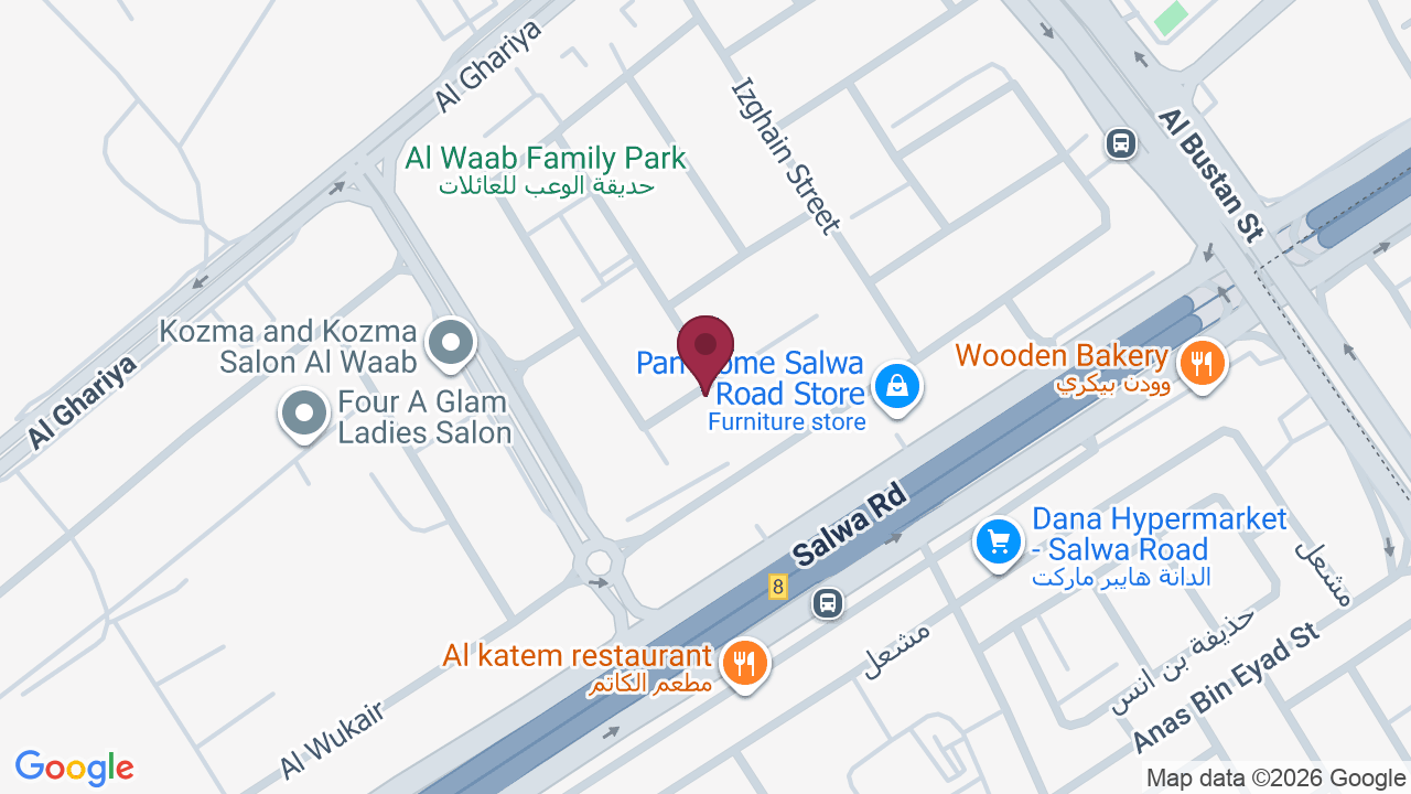 Map showing Her Avenue Salon and Spa