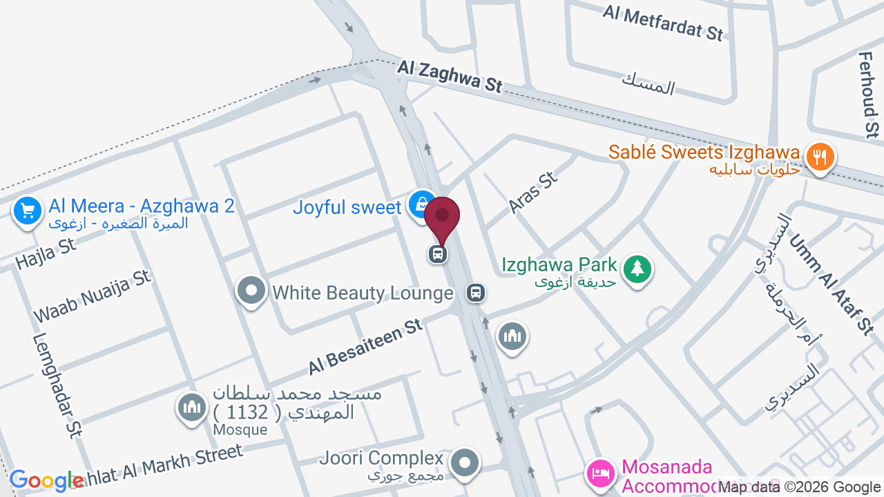 Map showing The Color Lab Salon