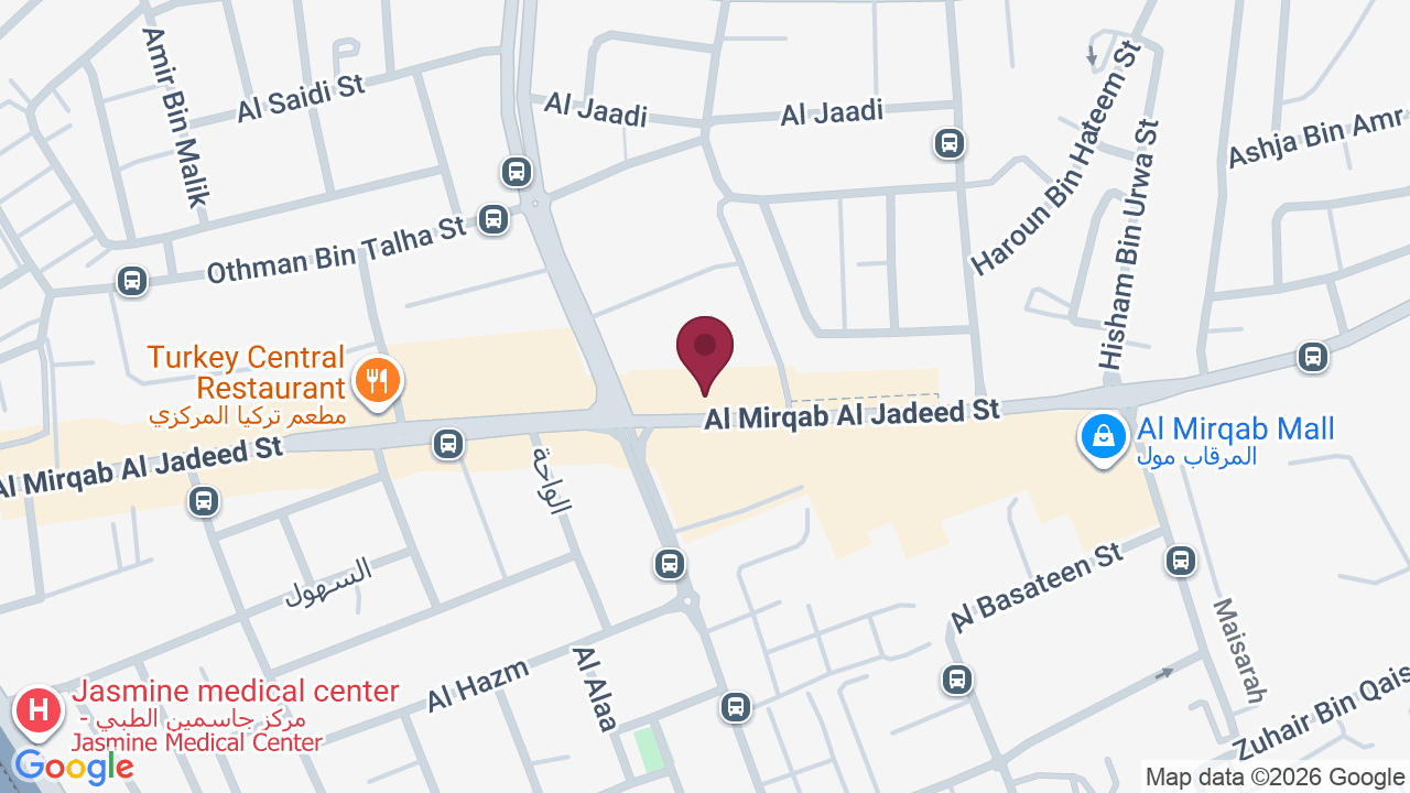 Map showing Raksana Beauty salon
