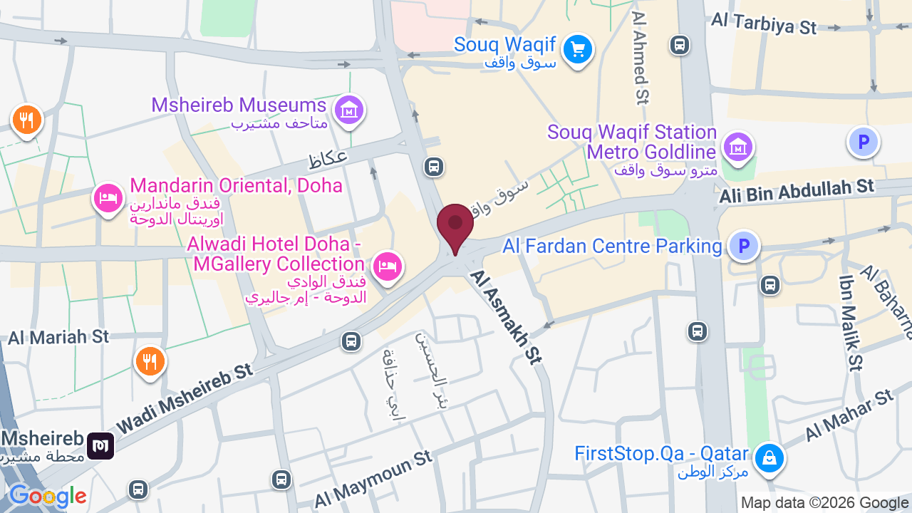 Map showing youstina beauty salon