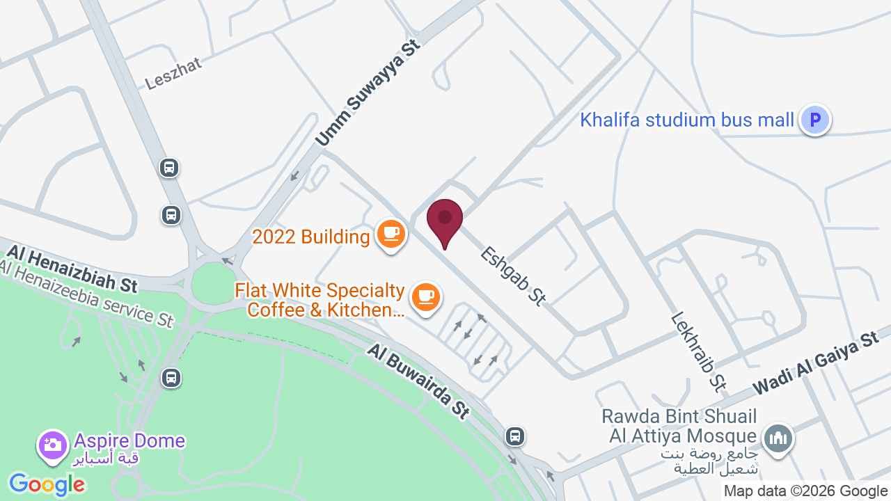 Map showing Elhaam Luxe Beauty