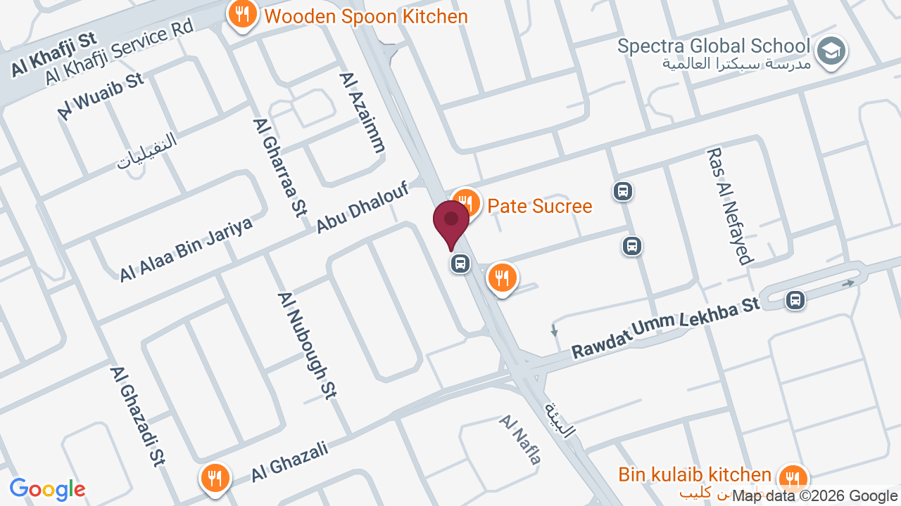 Map showing Urban Diva Saloon and Spa