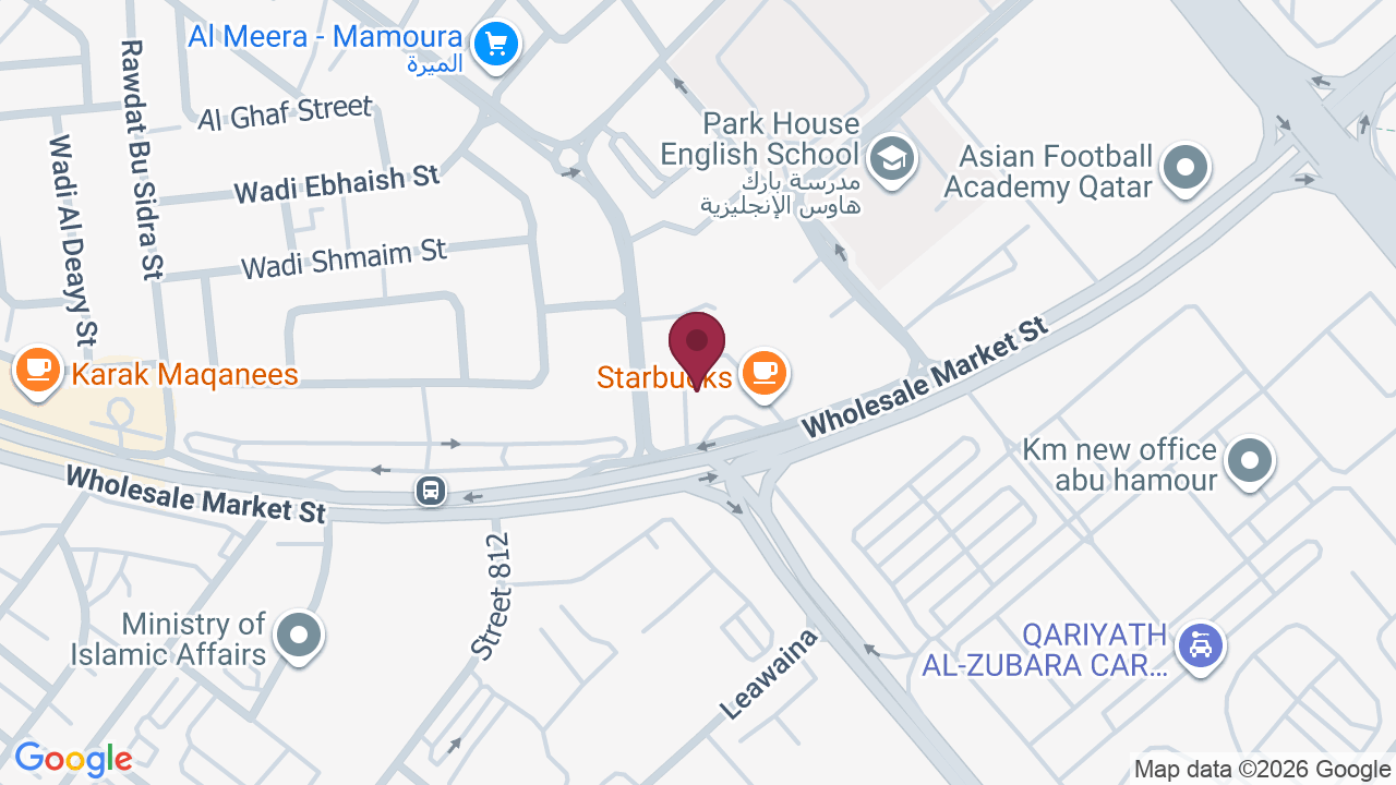 Map showing Fatati Ladies Salon