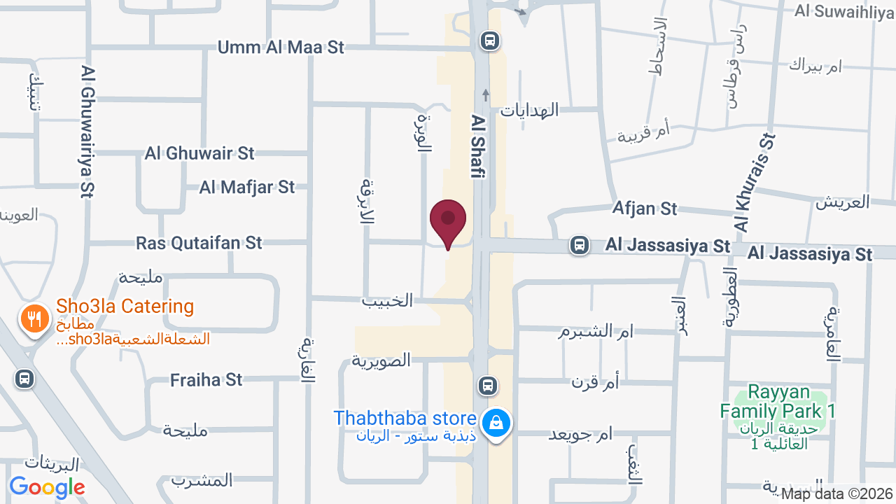 Map showing Koko Spa & Beauty Salon