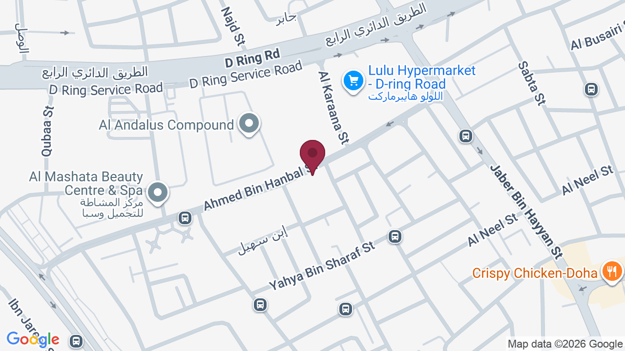Map showing New laboni salon & Spa