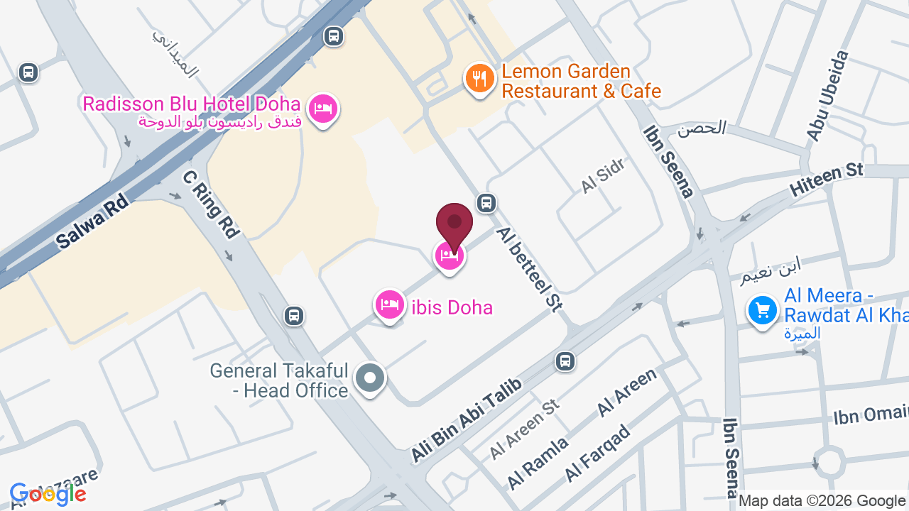 Map showing Radiance Beauty Lounge