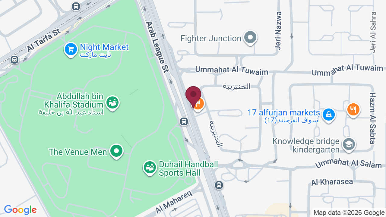 Map showing Royal Care Salon