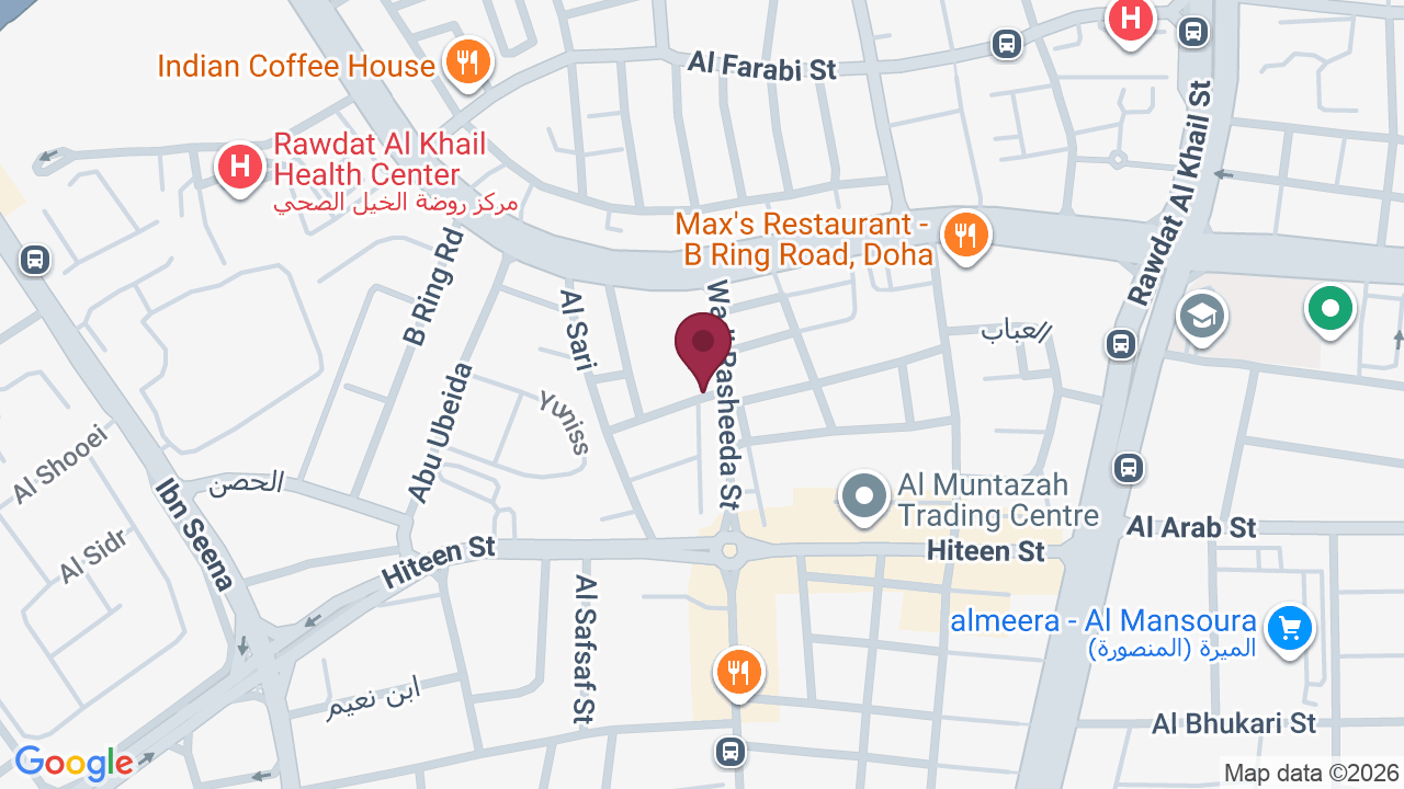 Map showing BlossoMe Salon