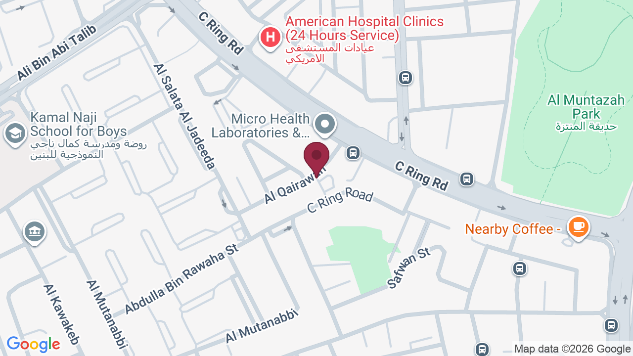 Map showing Shingari Beauty Center Singari Salon