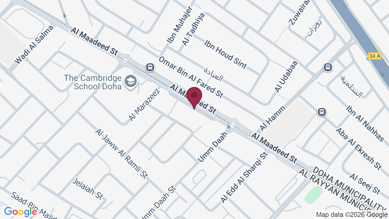 Map showing Beauty City Ladies Spa
