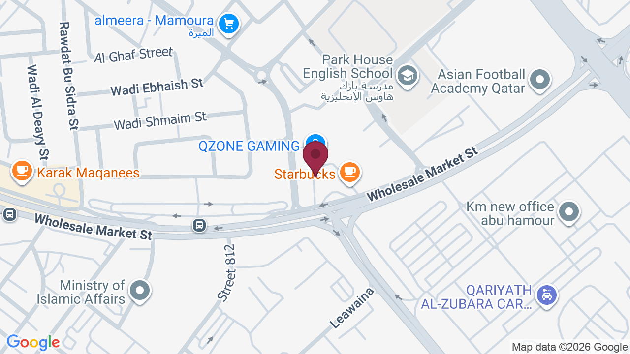 Map showing Salon 51 for Men – Hydrafacial, Manicure & Pedicure, Body Waxing – العناية باليدين والقدمين، إزالة شعر الجسم بالشمع