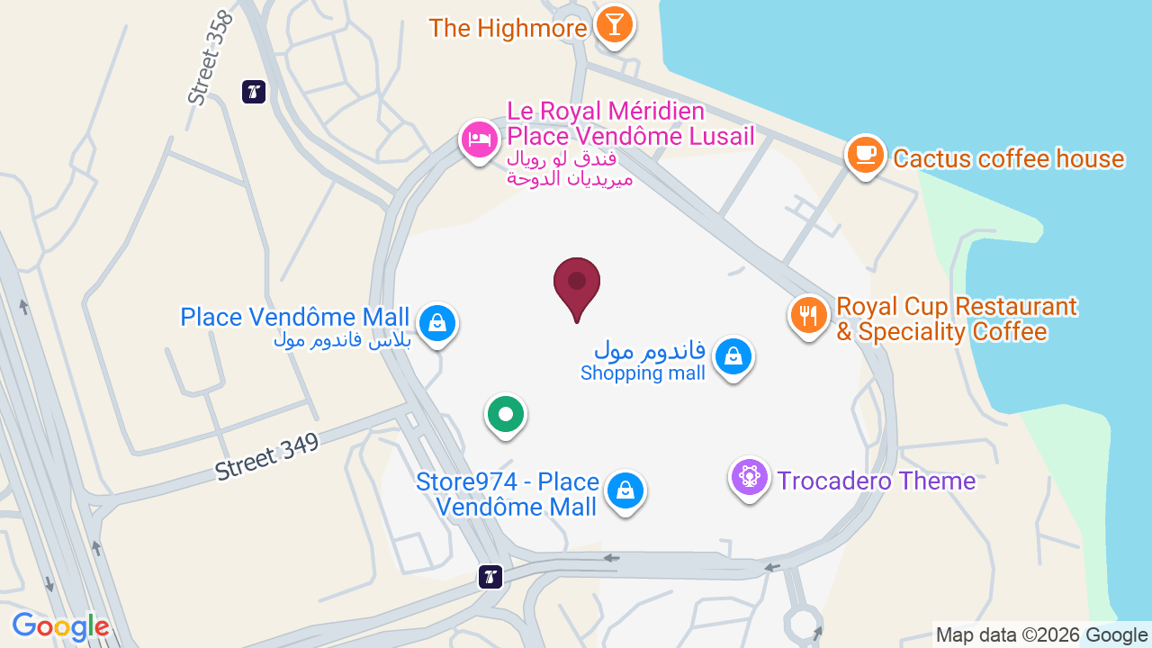 Map showing Chic and Posh Beauty Lounge Vendome