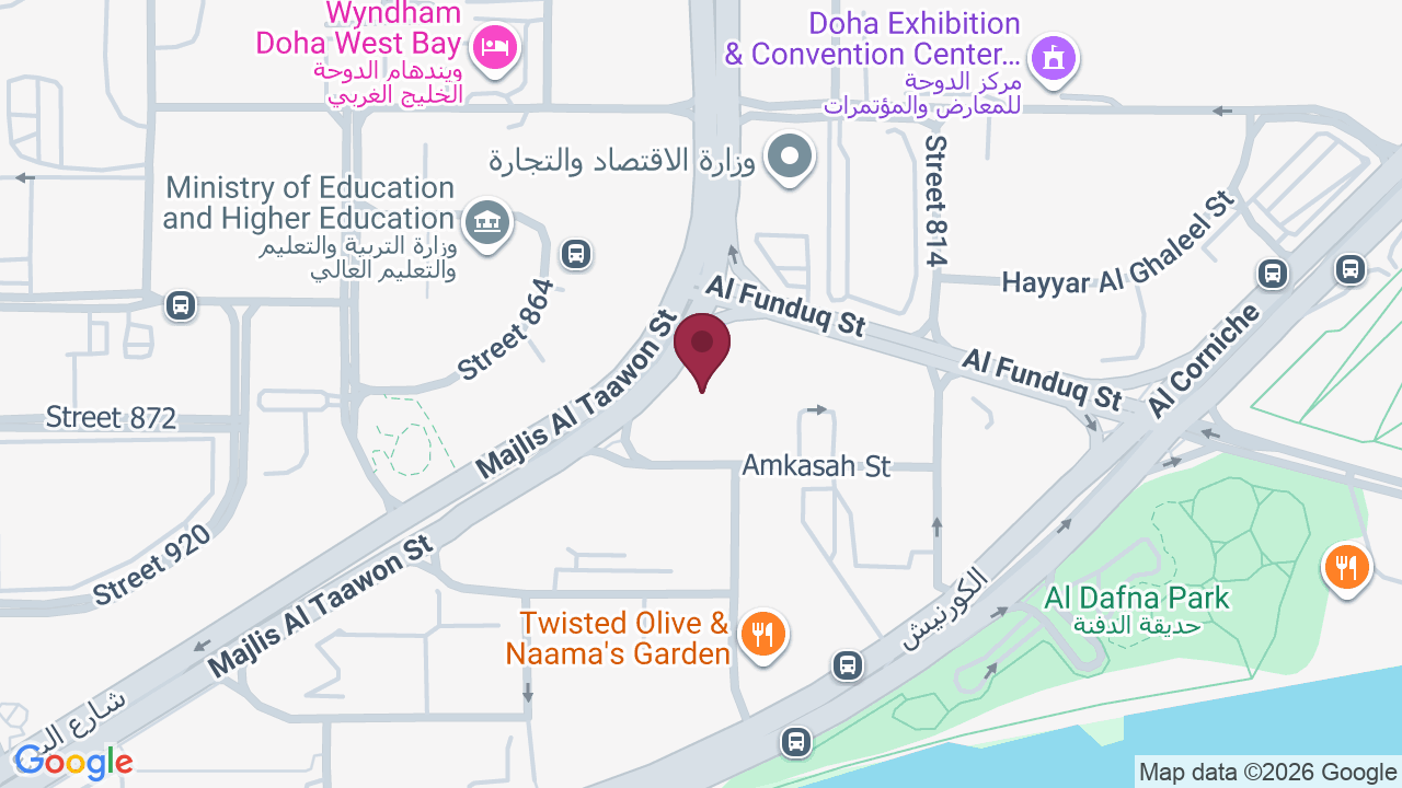 Map showing BARBER SHOP ELEGANT TOUCH
