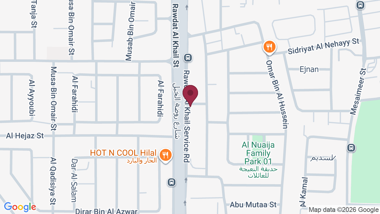 Map showing The Artist Barber shop