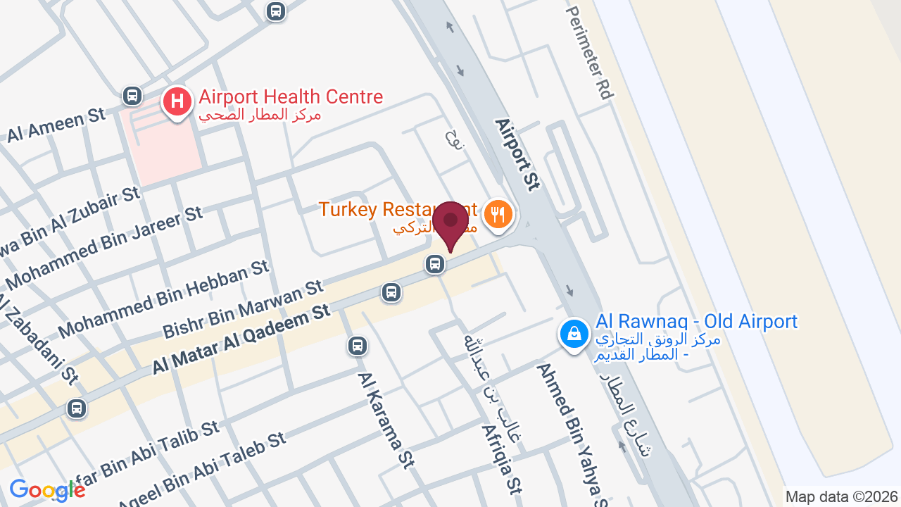 Map showing Golden Glam Salon