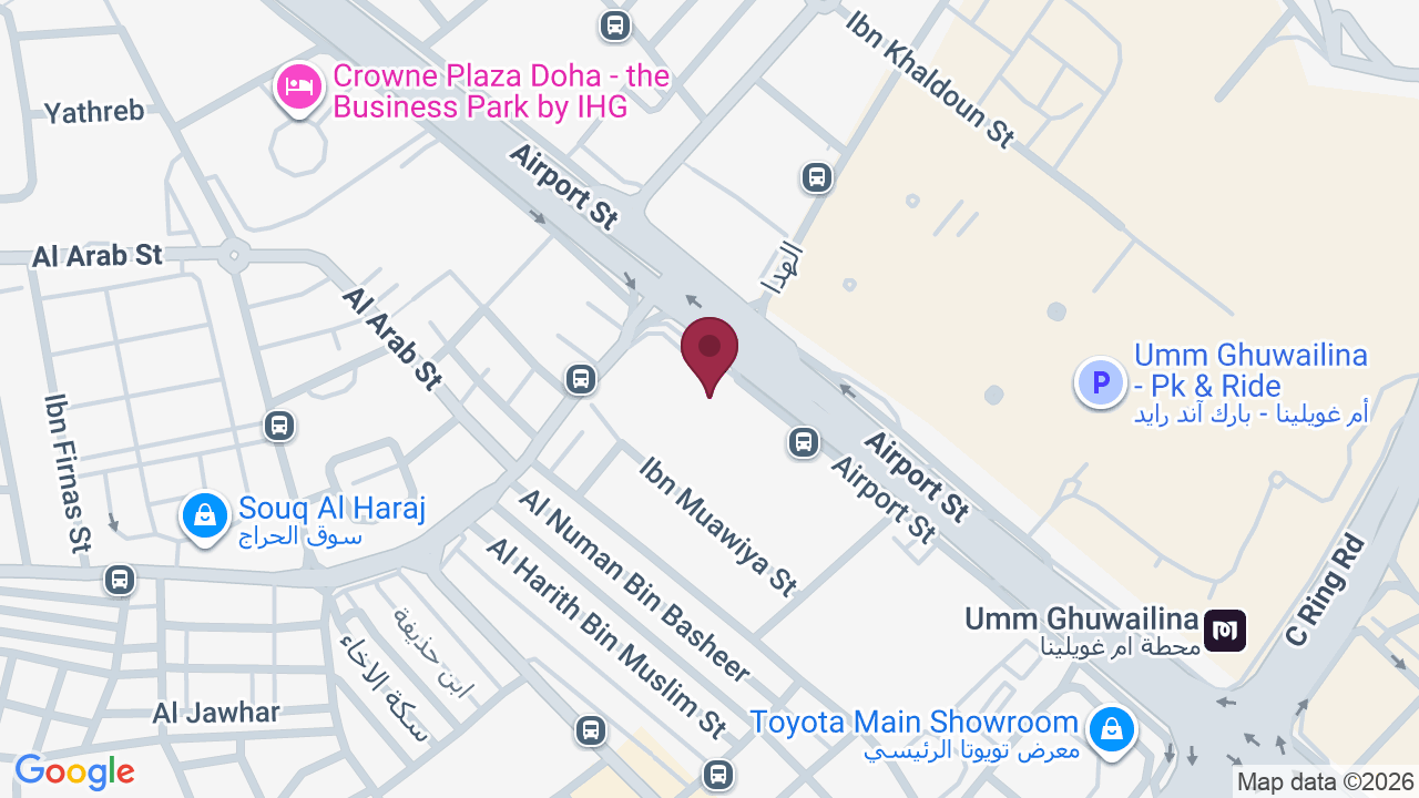 Map showing The Opal Luxury Urban Spa
