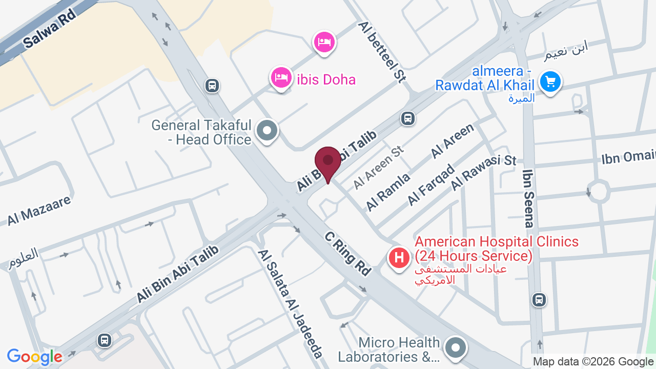 Map showing DohaMassageQatar24 (مساج الدوحة قطر 24) – Full Body Massage Service