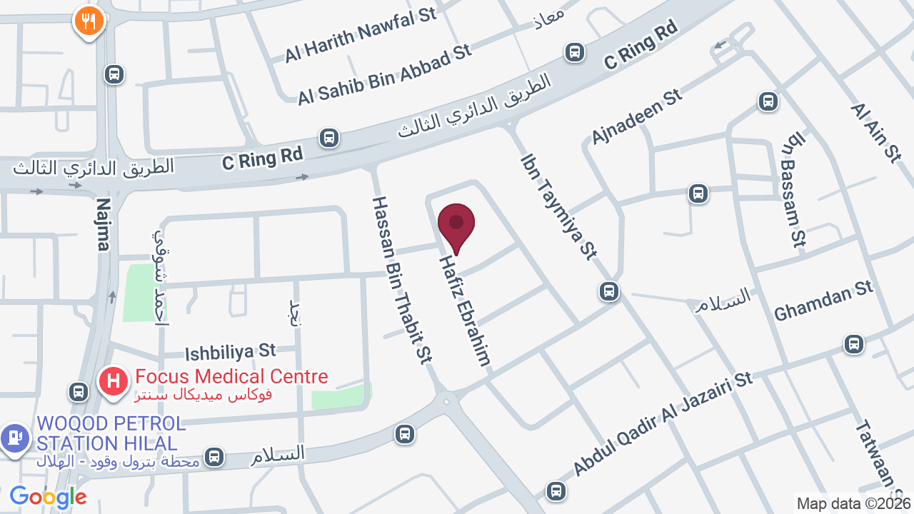 Map showing Warisa Relaxing Salon (women massage and nails service)