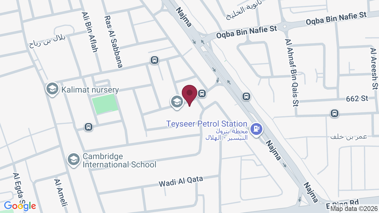 Map showing Miracle Aesthetic & Beauty Center