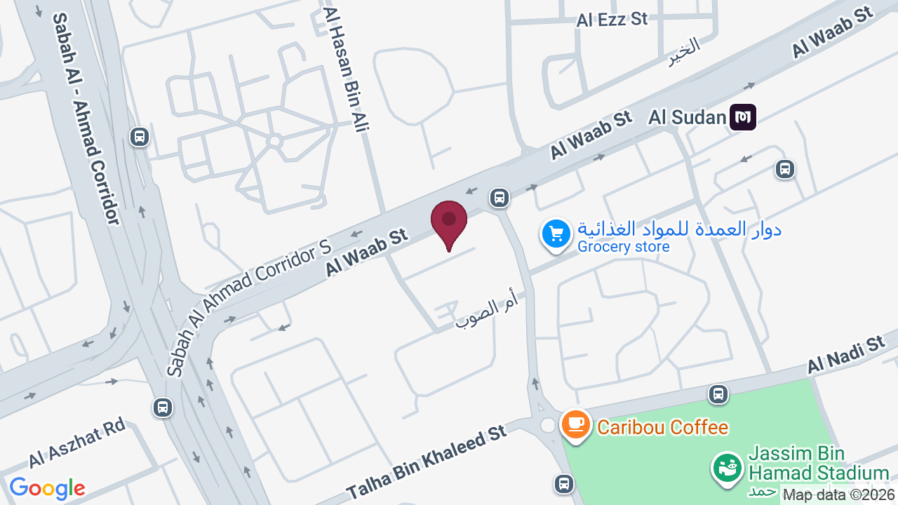 Map showing VLCC Slimming | Beauty | Fitness, Al Waab