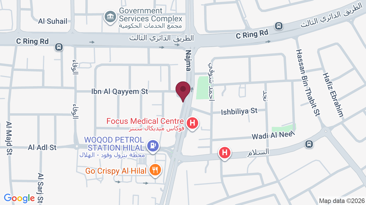 Map showing VLCC Slimming | Beauty | Fitness, C-Ring Road