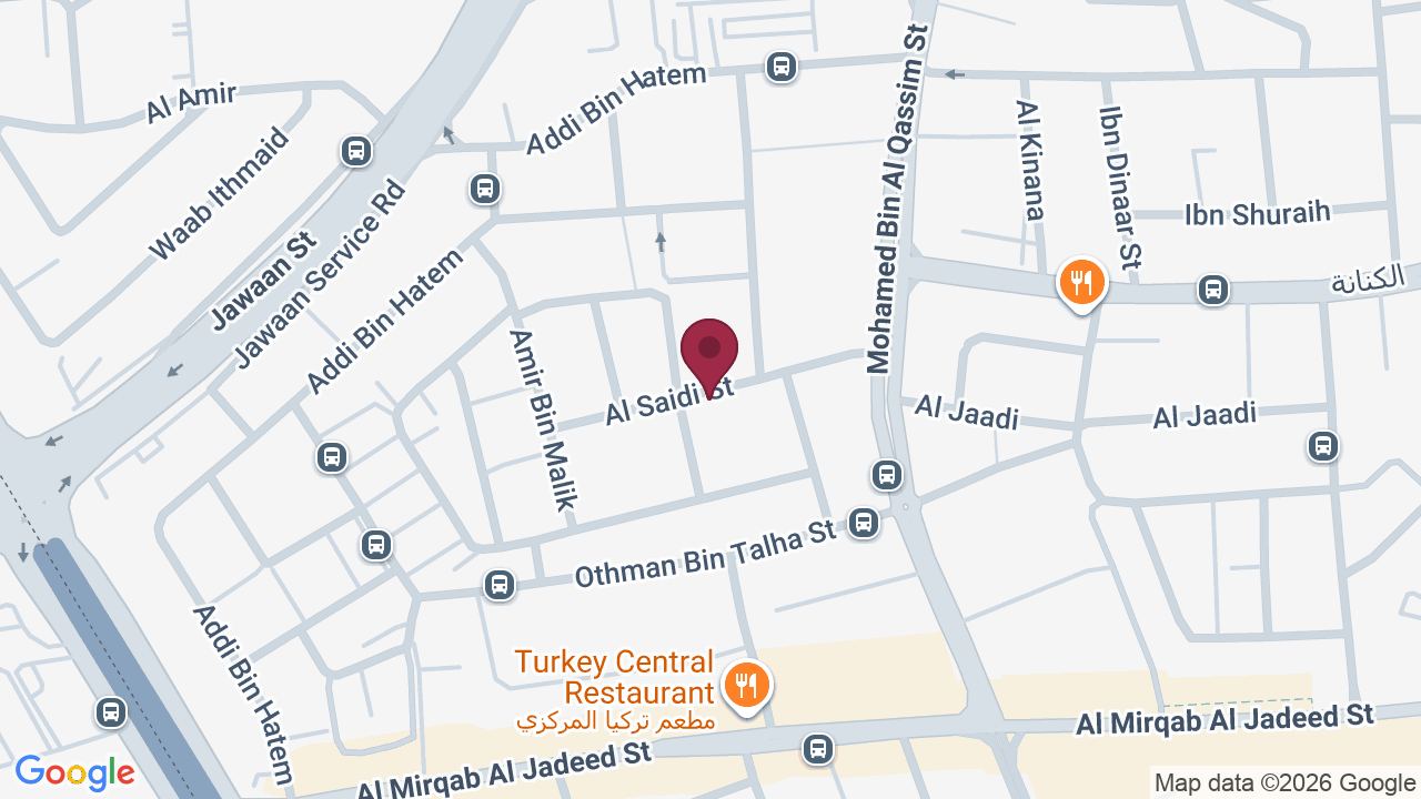 Map showing Salon Soleil & Morrocon Bath