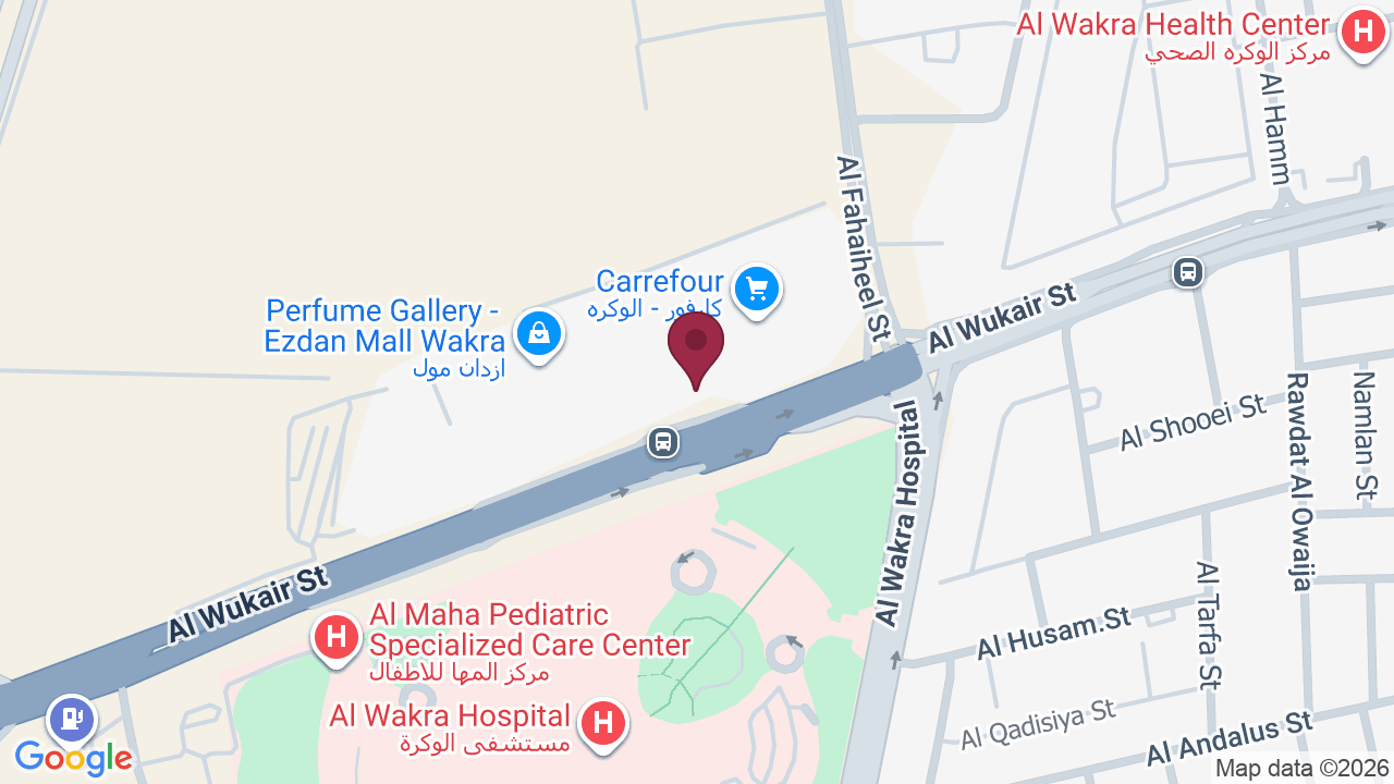 Map showing Best plastic surgeon in Qatar Doha .Dr kamal saleh