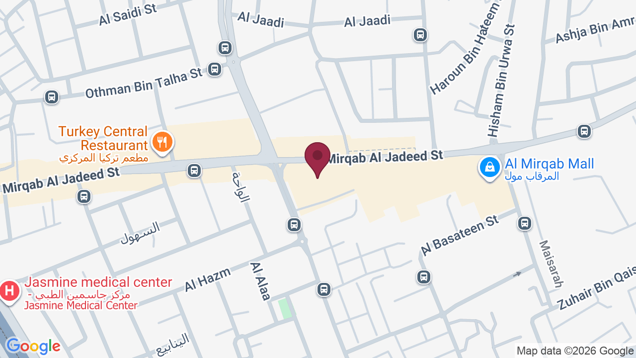Map showing Wise Medical Center مركز وايز الطبي