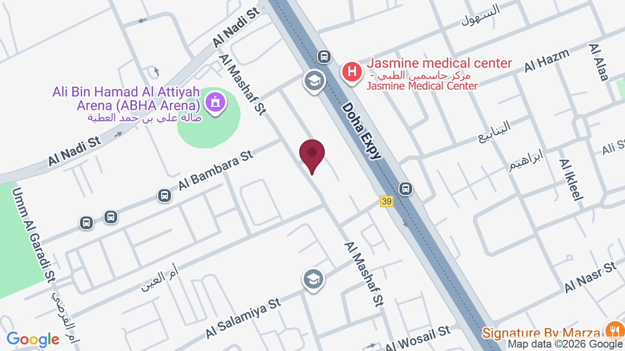 Map showing President Clinic