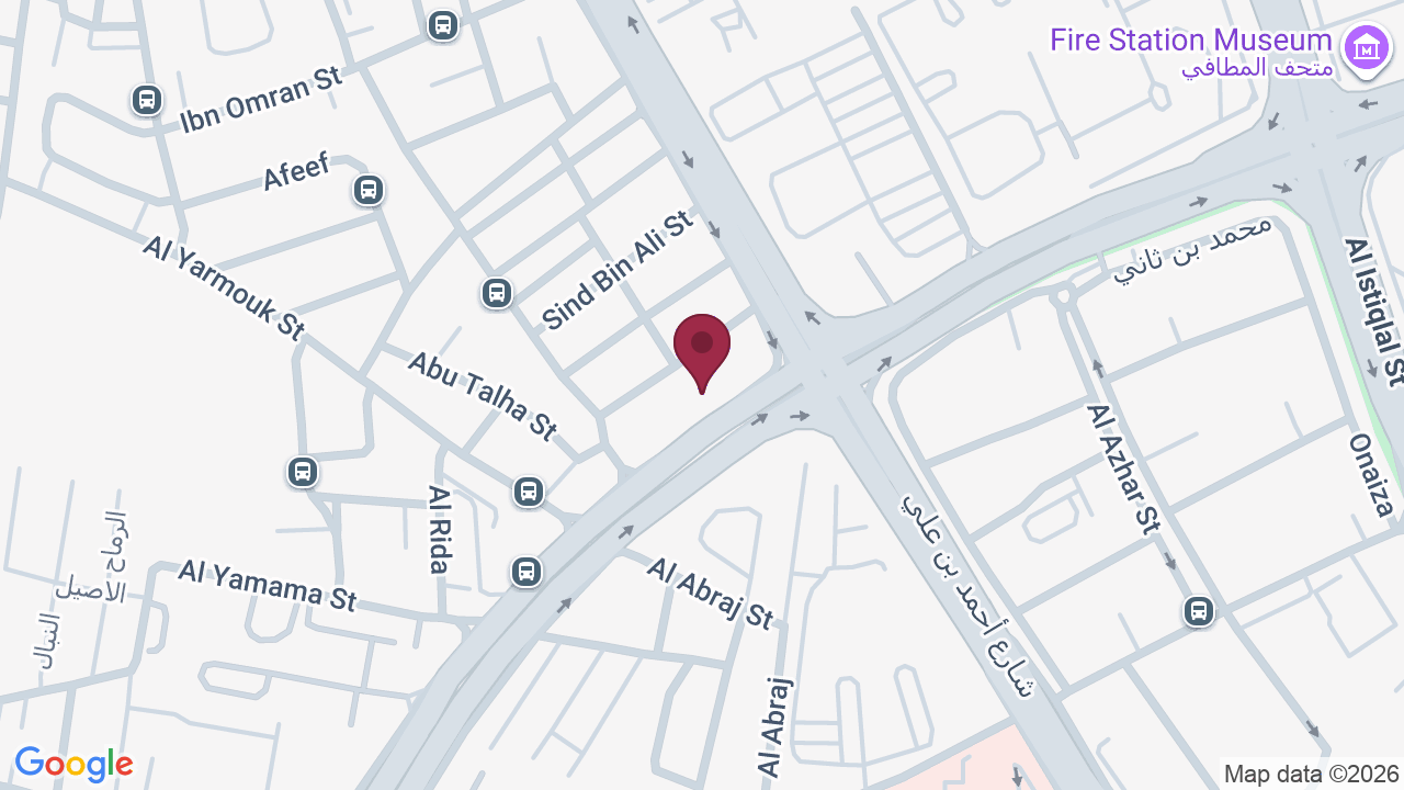 Map showing Fitness zone