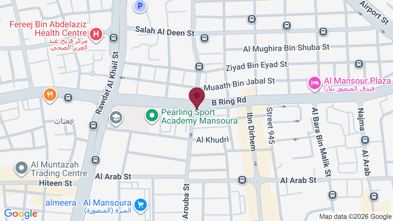 Map showing BACK 2 LINE GYM – Fitness Center