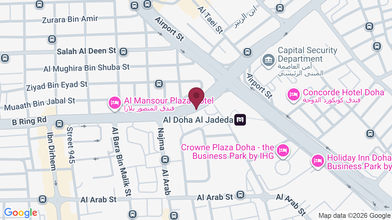 Map showing City Fitness Gym Ladies