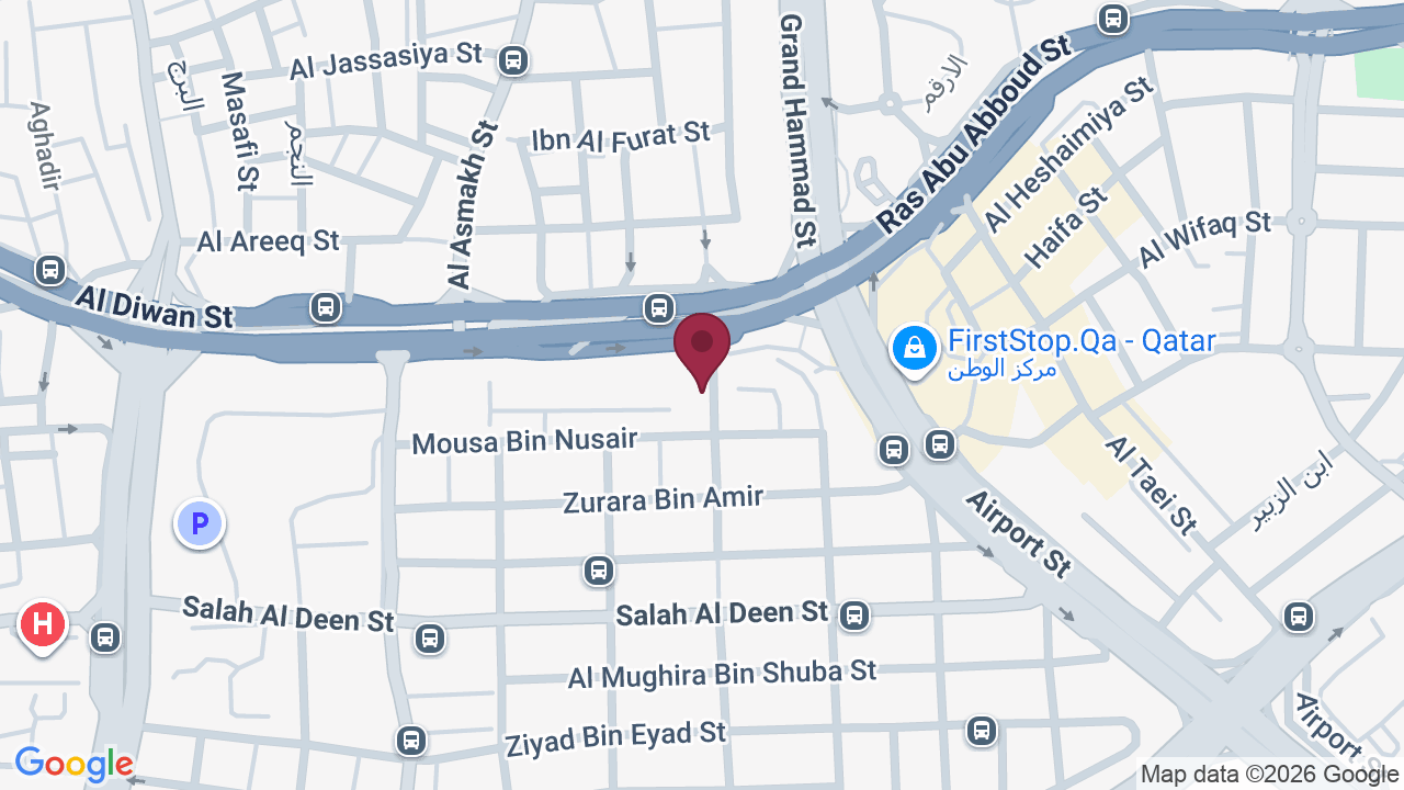 Map showing NEW DOHA FITNESS