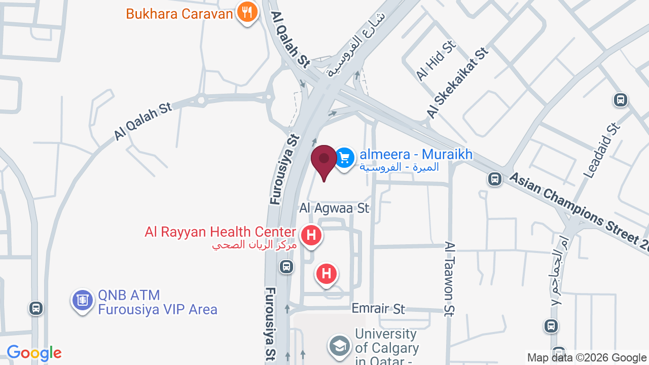 Map showing CooL Kids Saloon