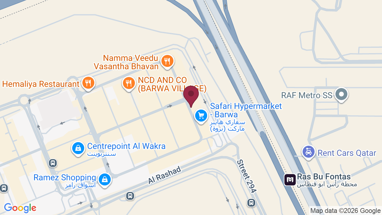 Map showing Tony Kids Salon