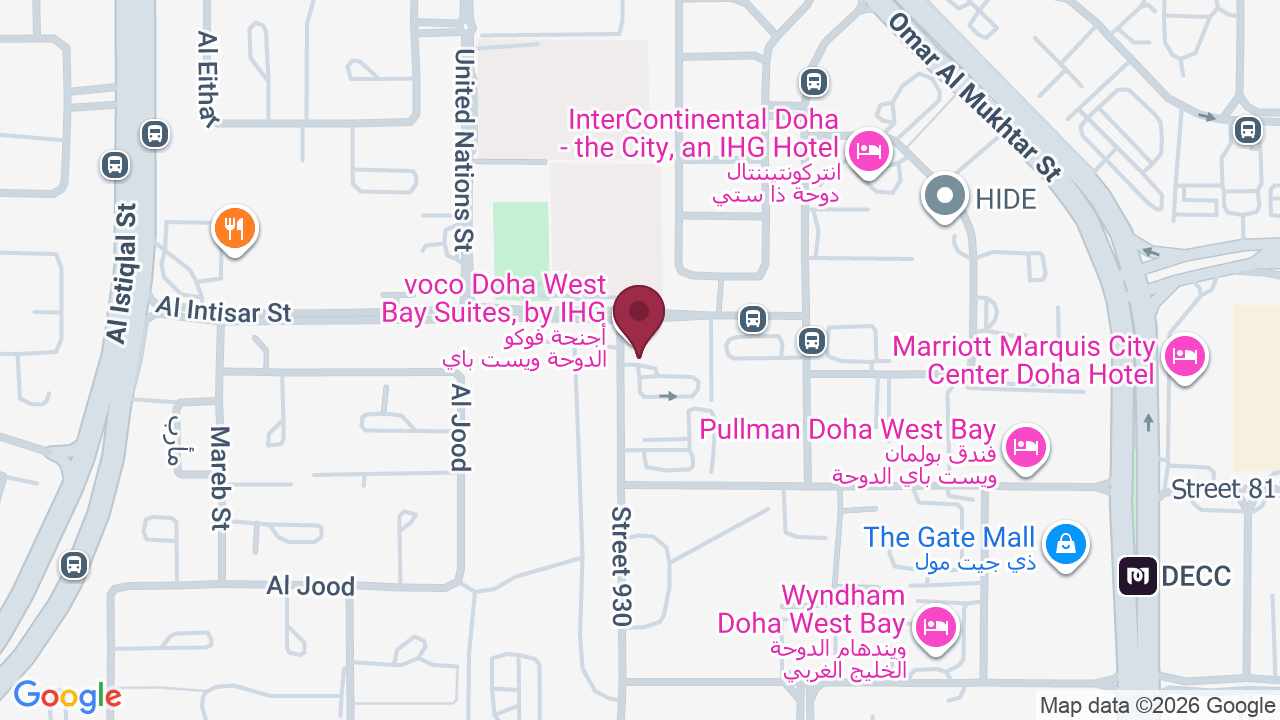 Map showing Al Jawhary Salon
