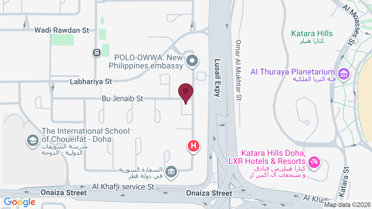 Map showing صالون البتيل