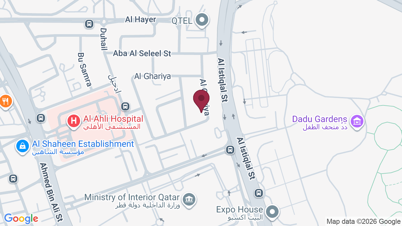 Map showing Candy Nails Salon