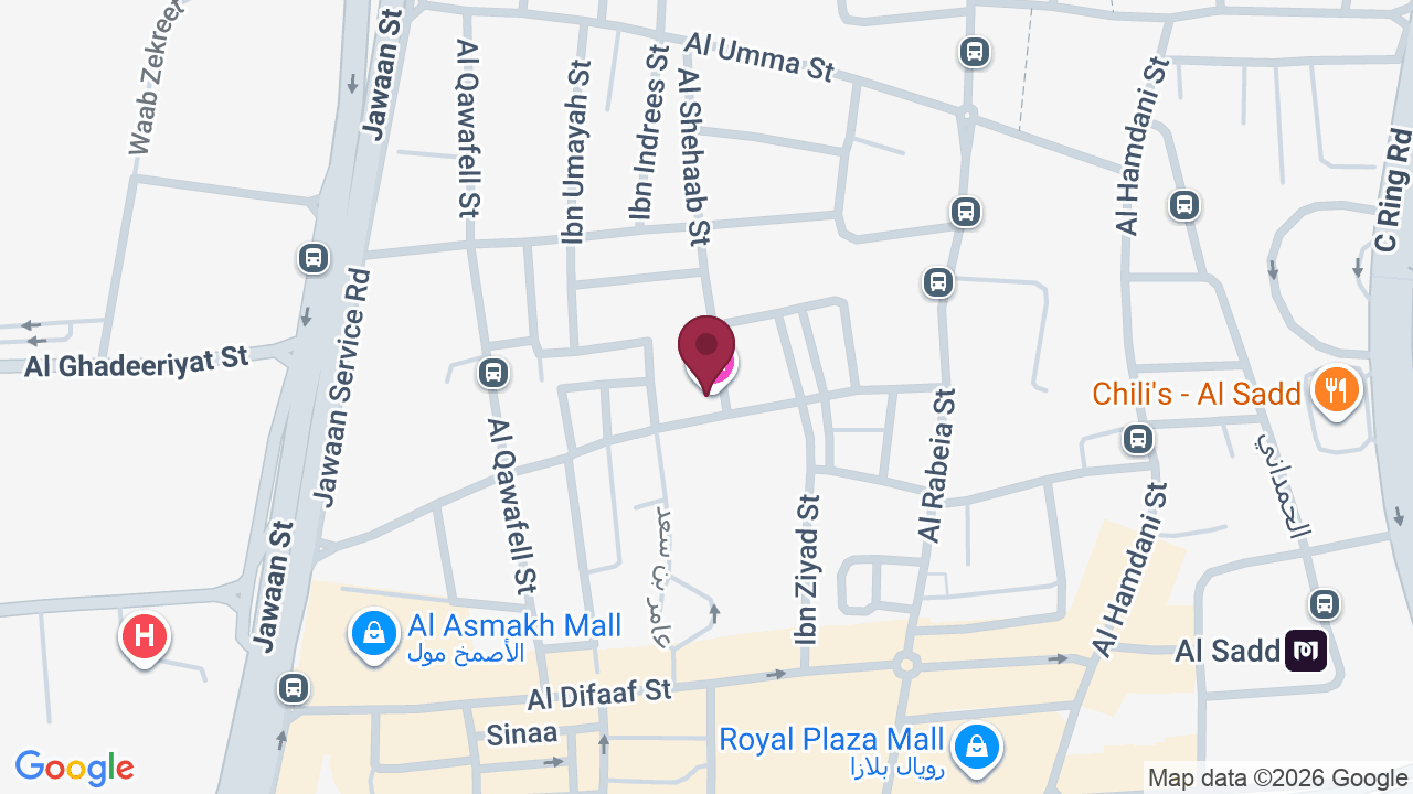 Map showing Morni Beauty Salon & Spa