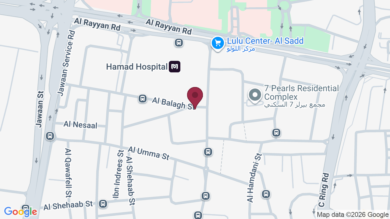 Map showing Lina Beauty Center