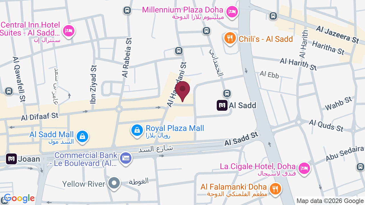 Map showing GENTS DAY&NIGHT SALON